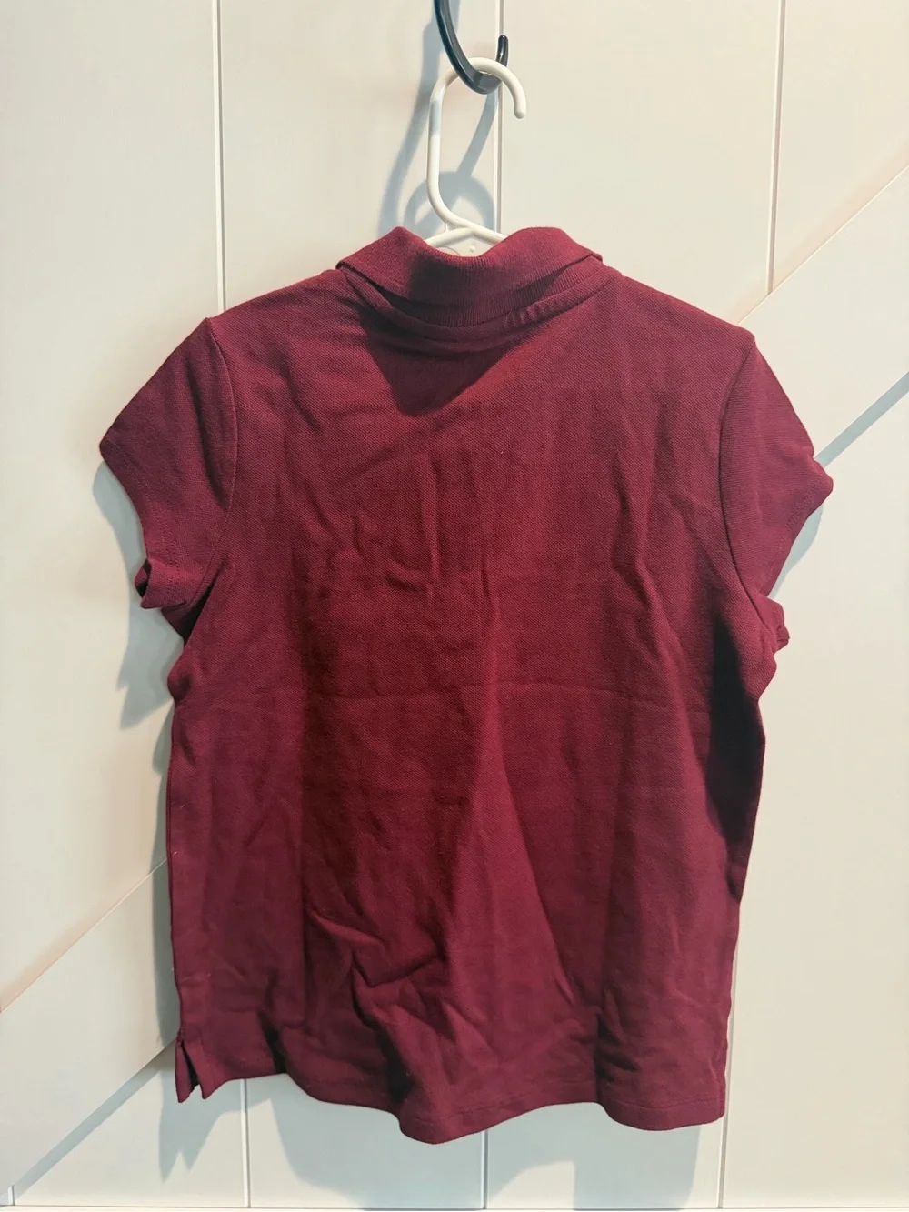 The Children's Place Maroon Uniform Short-Sleeve Polo - Set of 3